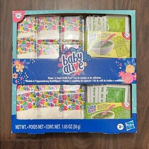 Baby Alive Diaper and Snack Refill Pack